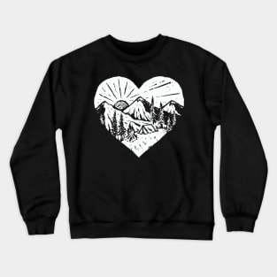 I Love Camping Crewneck Sweatshirt